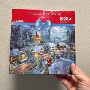 Thomas Kinkade Christmas Puzzle 1000 Pieces